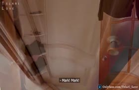 Брюнетка с татуированной попкой любит жесткий секс